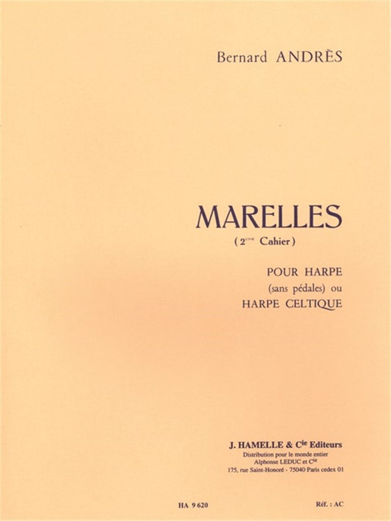 Marelles pour Harpe - 2ème Cahier